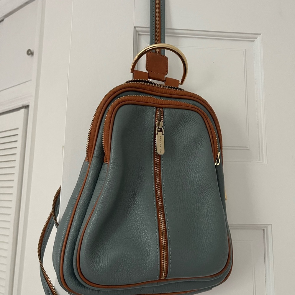 🇮🇹 Valentina Italian Leather Sling Backpack/Shoulder Bag